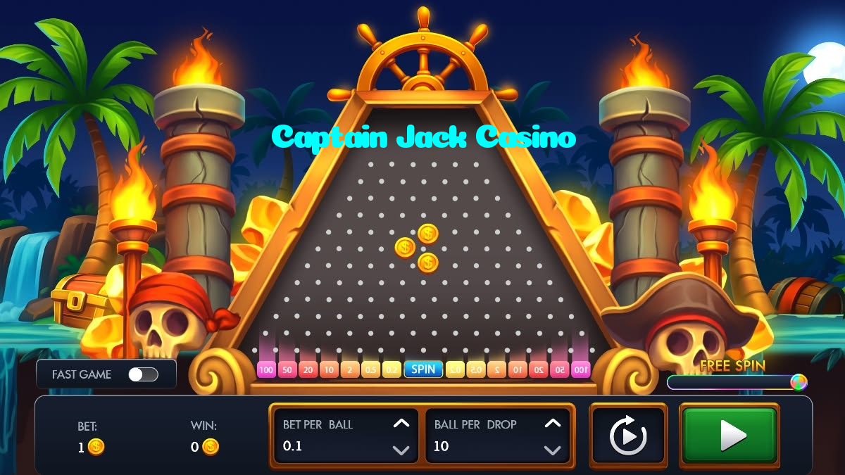 Captain Jack Casino casino presented on mobile device in Pakistan with slots and live games